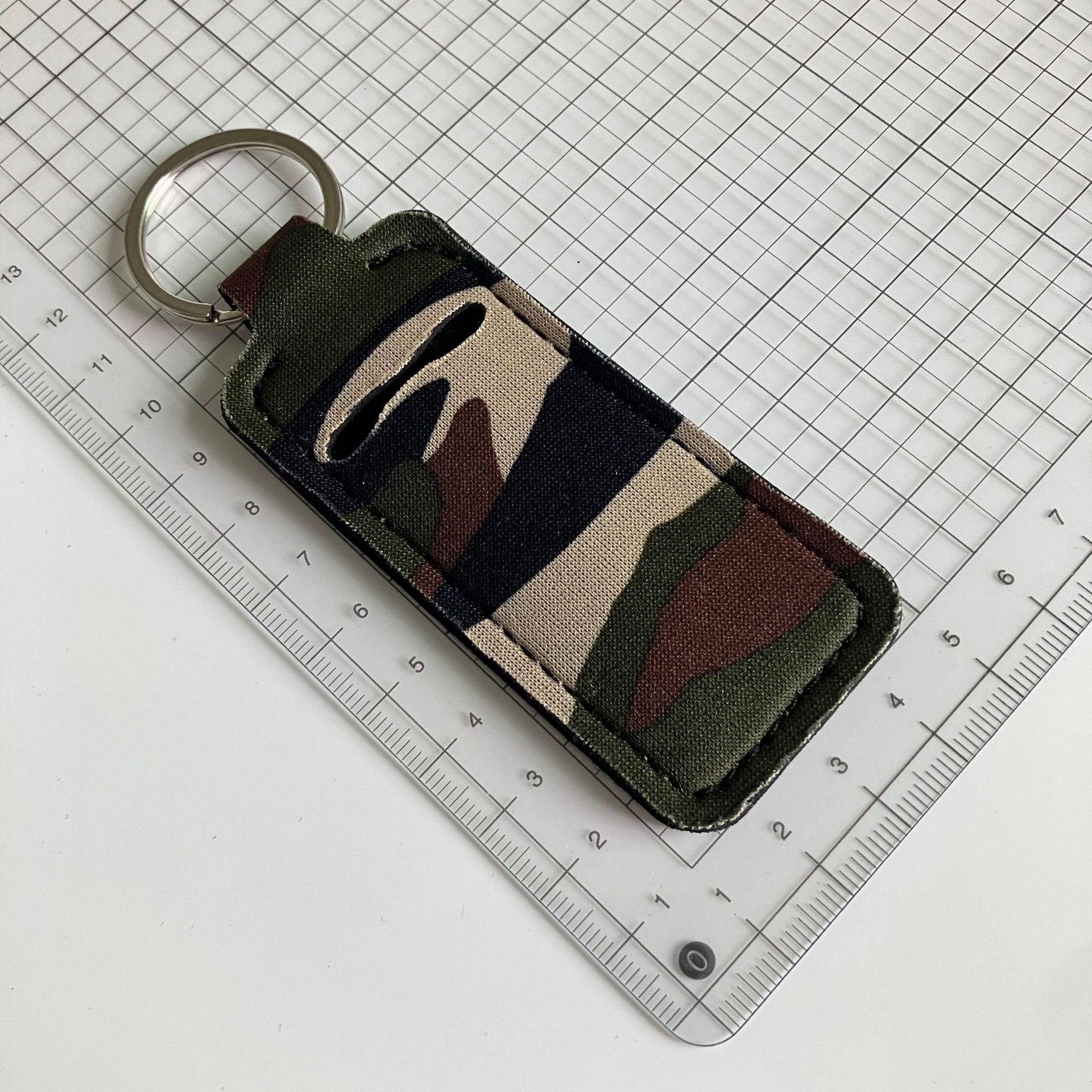 Wholesale Cotton Printed Lipstick Bag Keychain - Sunflower on Black,  Celestial Pattern,  Boutique Resale Accessory