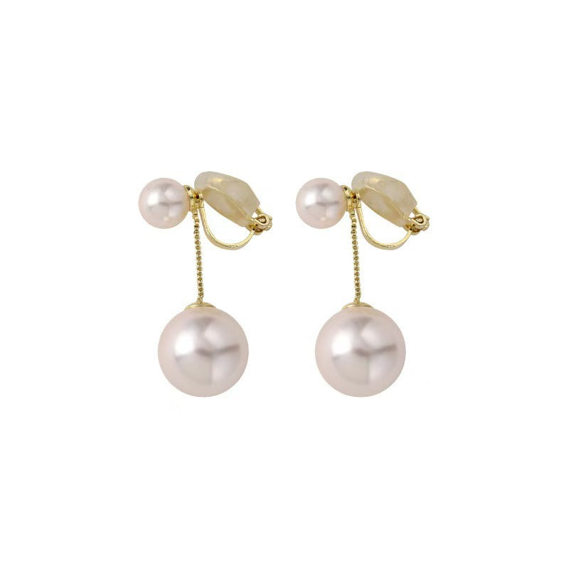 Wholesale Pearl Tassel Light Luxury Ear Clip