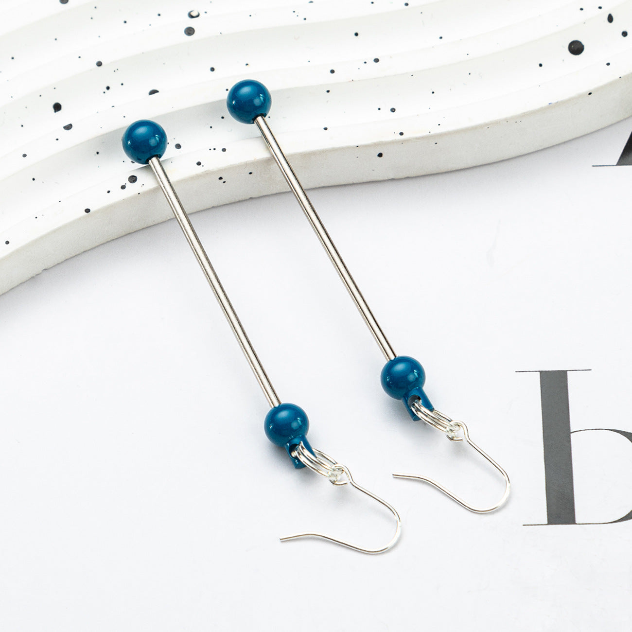 Wholesale Beadable Earrings Metal DIY Earrings ACC-ES-HuaH001