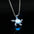 Wholesale Silver  ocean turtle oil drop luminous glowing shiny  cauliflower necklace