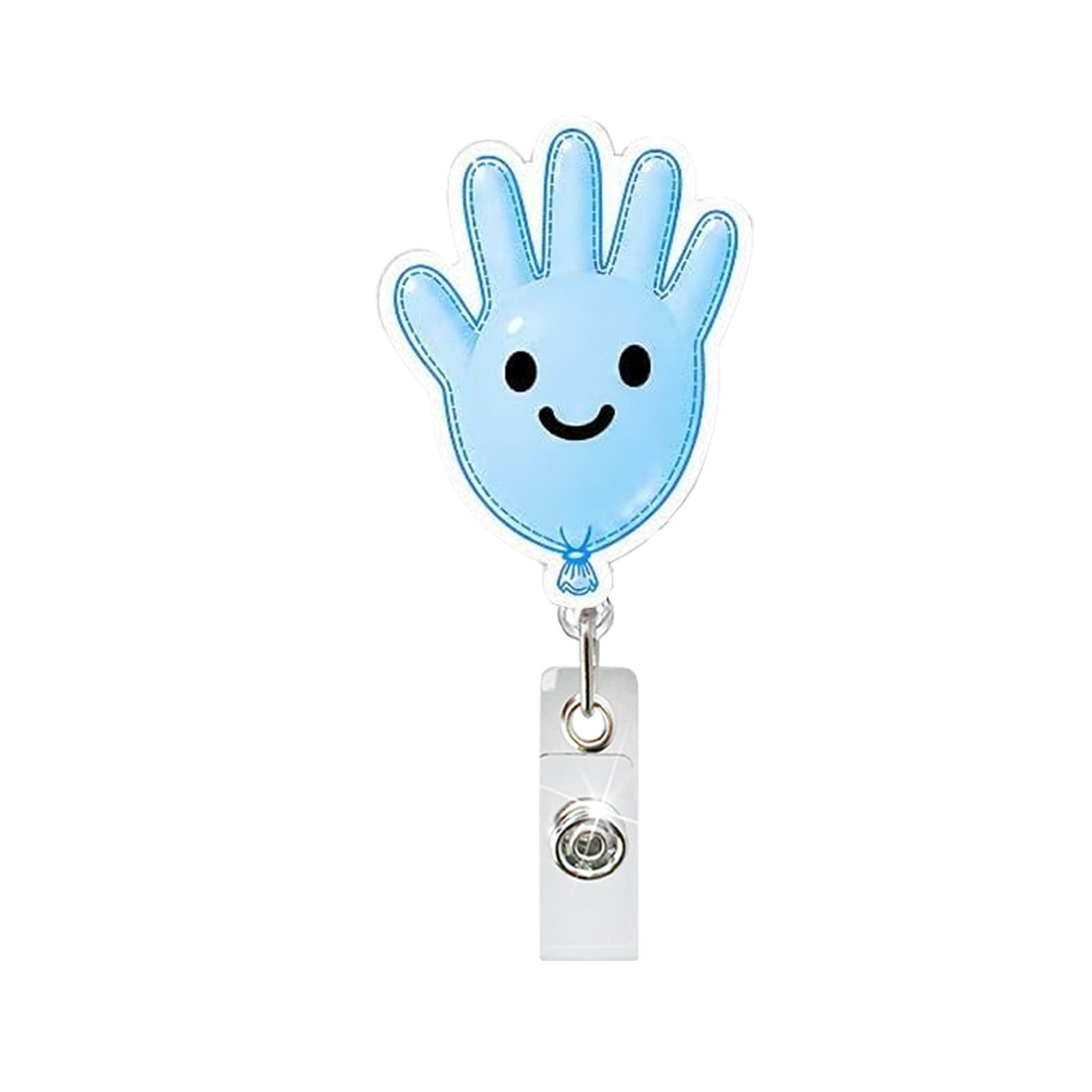 Wholesale Animal Pattern ABS Retractable Badge Reel 65cm ID Card Holder Boutique Resale