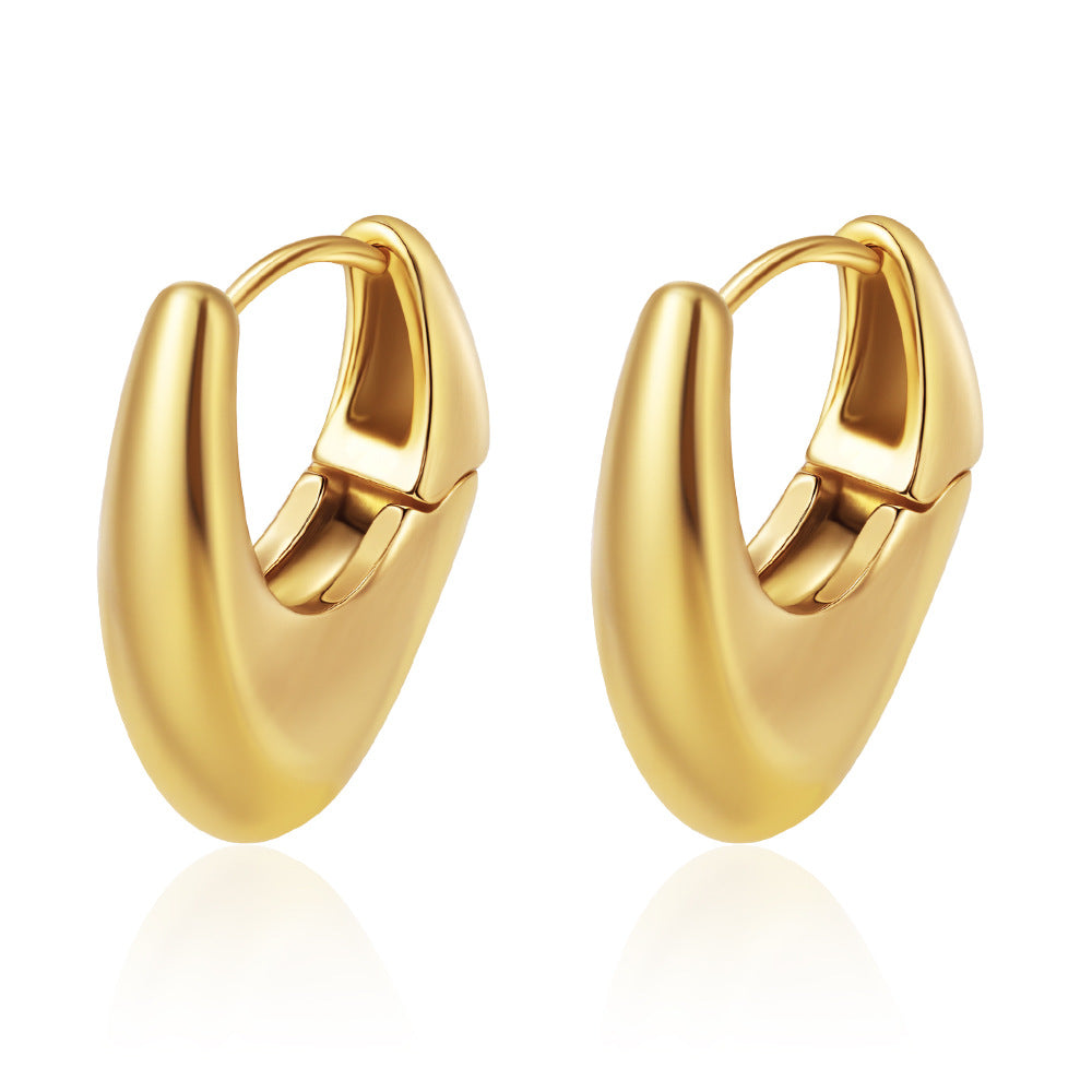 Wholesale Stainless steel geometric earrings