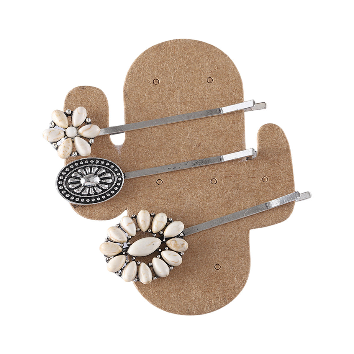 Wholesale  Bohemian Inlaid Turquoise Hairpin suit