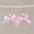 Wholesale  lace bow long love pendant earrings