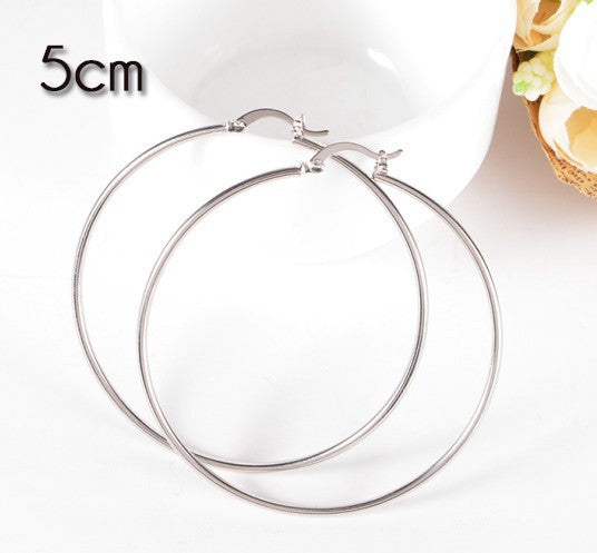 Wholesale  Elegant Round Glow Ear Ring Distinctive Earrings