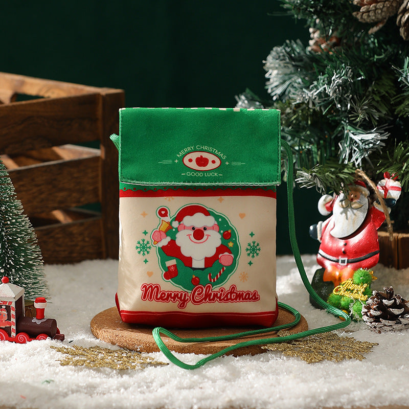 Wholesale Creative Christmas Gift Velvet Apple Bag  Decorations