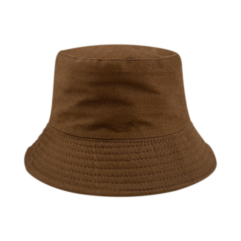 Wholesale Double-sided sun protection embroidered logo Bucket Hat