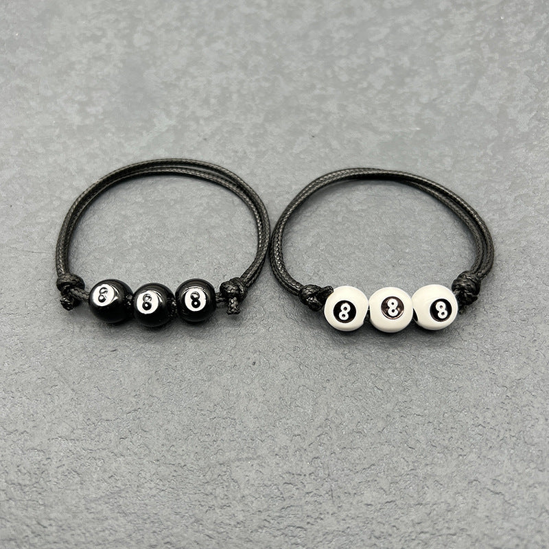 Wholesale Basketball Football Elastic Adjustable Waxed Wire Braided Bracelet ACC-BT-Nanh002