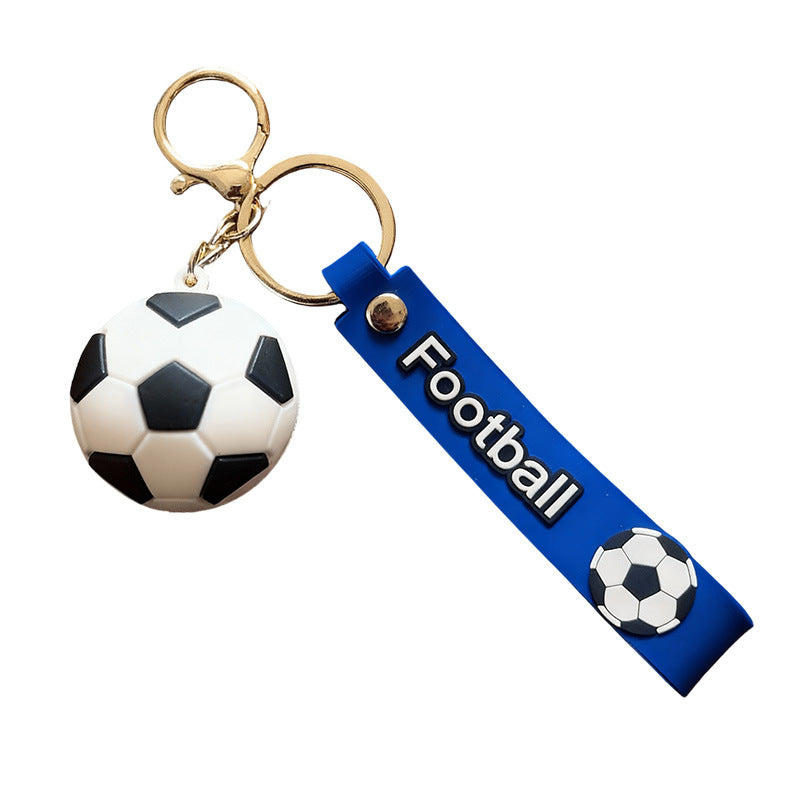 Wholesale Football Keychain Fashion Accessory Car Key Charm Gift For Friend Birthday Party