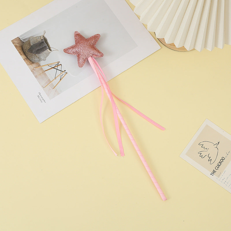 Wholesale 10pcs cute cartoon five-pointed star stick creative pen