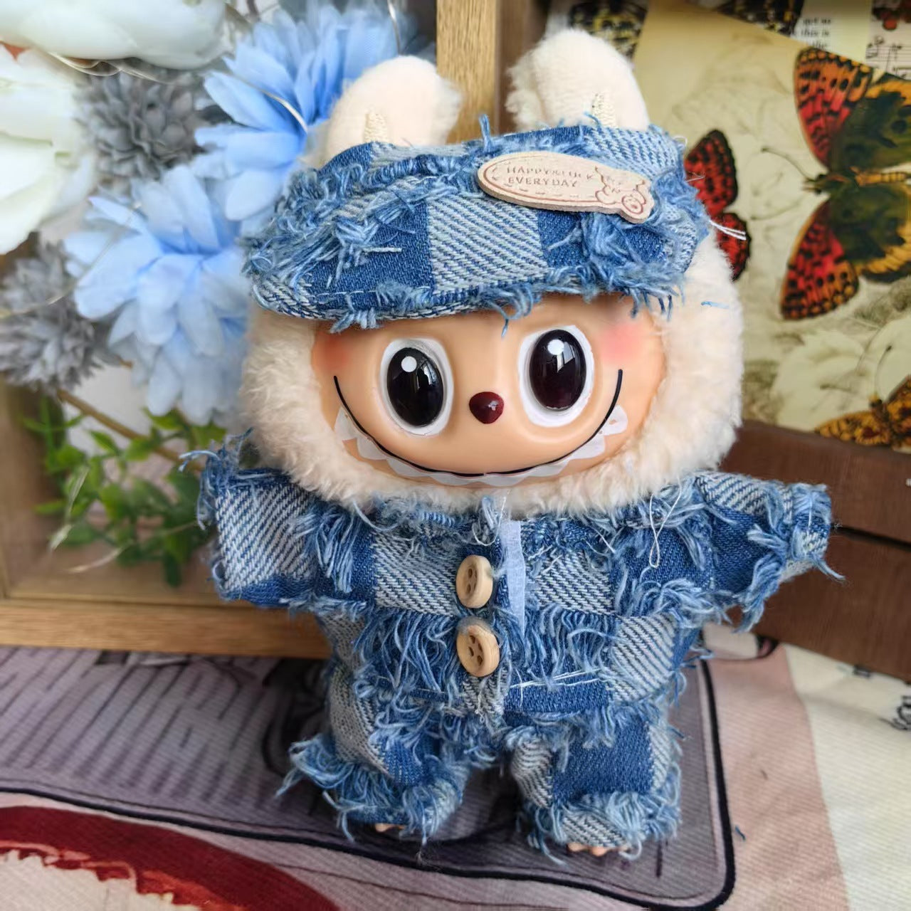 Wholesale Cute cartoon mini doll clothes