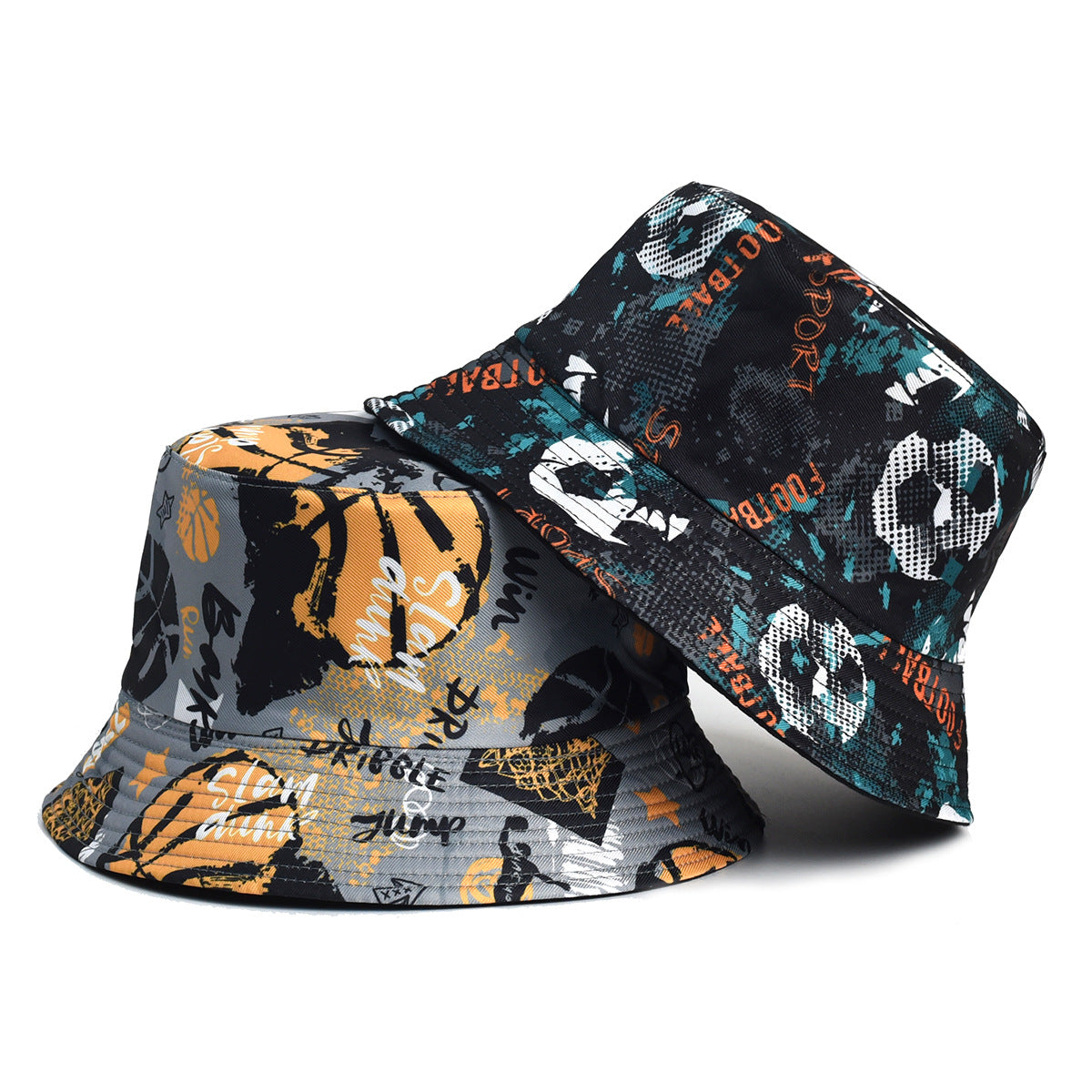 Wholesale Cartoon Football Print Bucket Hat ACC-HT-YuXue013