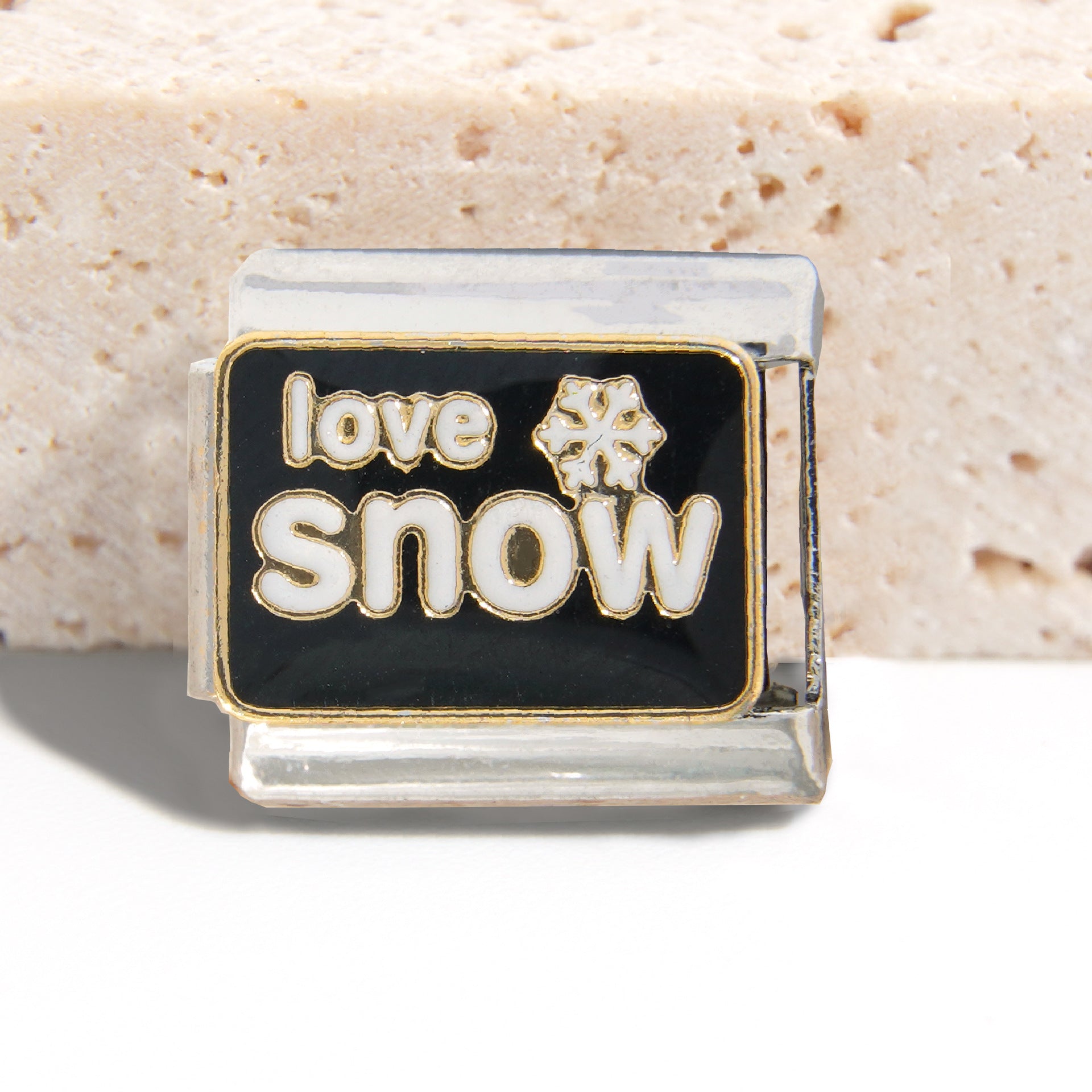 Wholesale Italian Charm Bracelet 9mm DIY Splicing Creative Pattern Stainless Steel Composable Bracelet