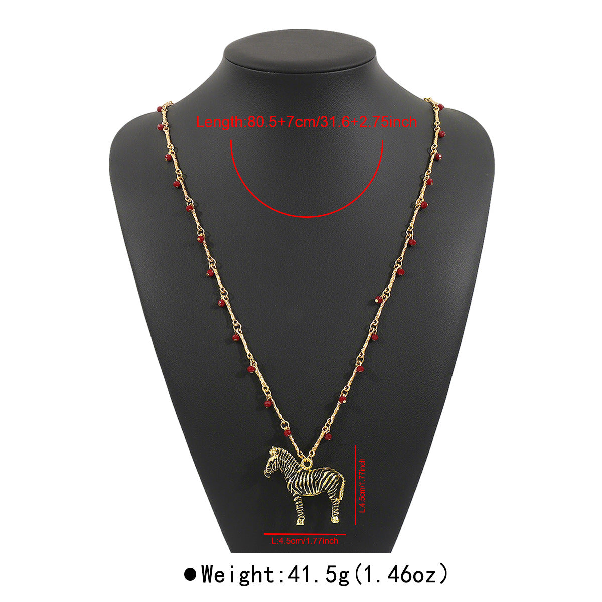 Wholesale Alloy Oil Dropping Animal-shaped Zebra Earrings