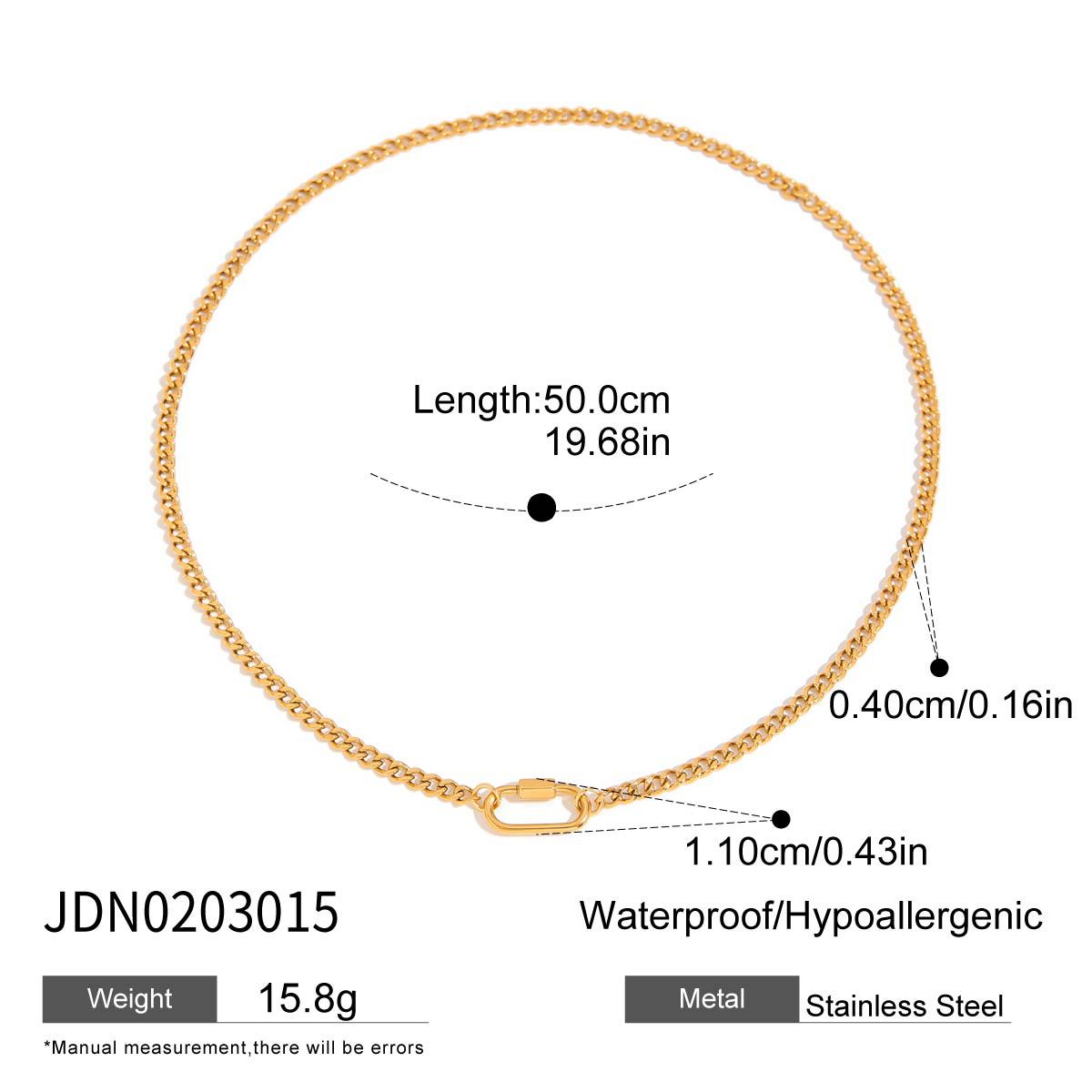 Wholesale Stainless Steel Pearl Necklace Accessories Jewelry Accessories