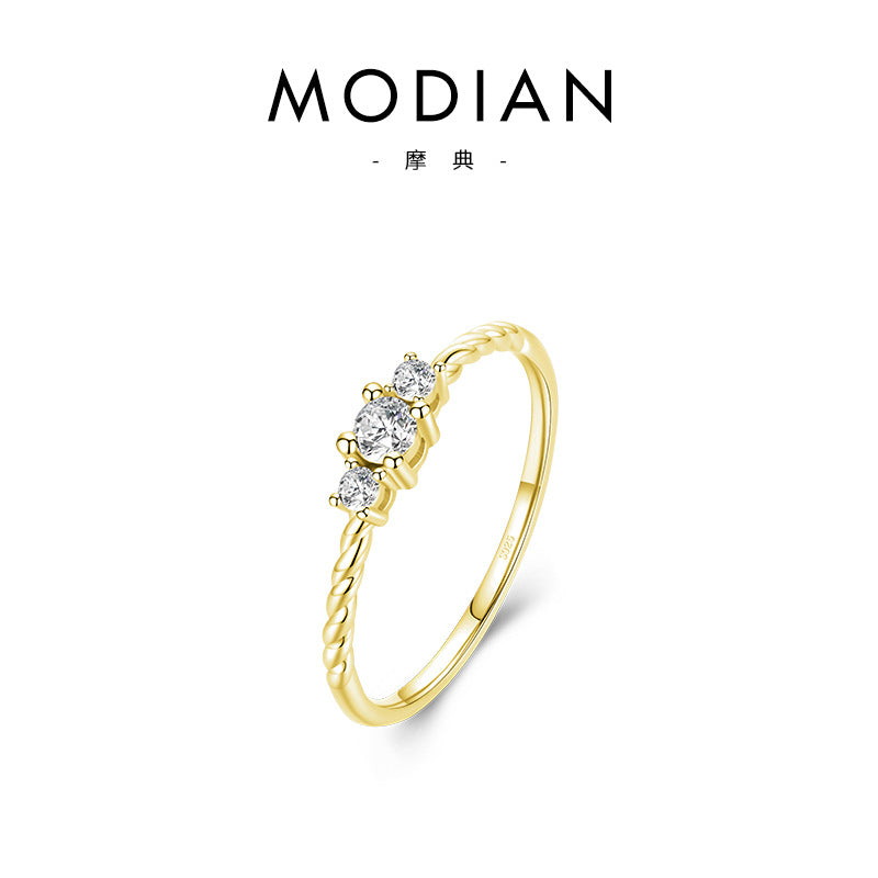 Wholesale 925 Sterling Silver Ring Set ACC-RS-MoDian001