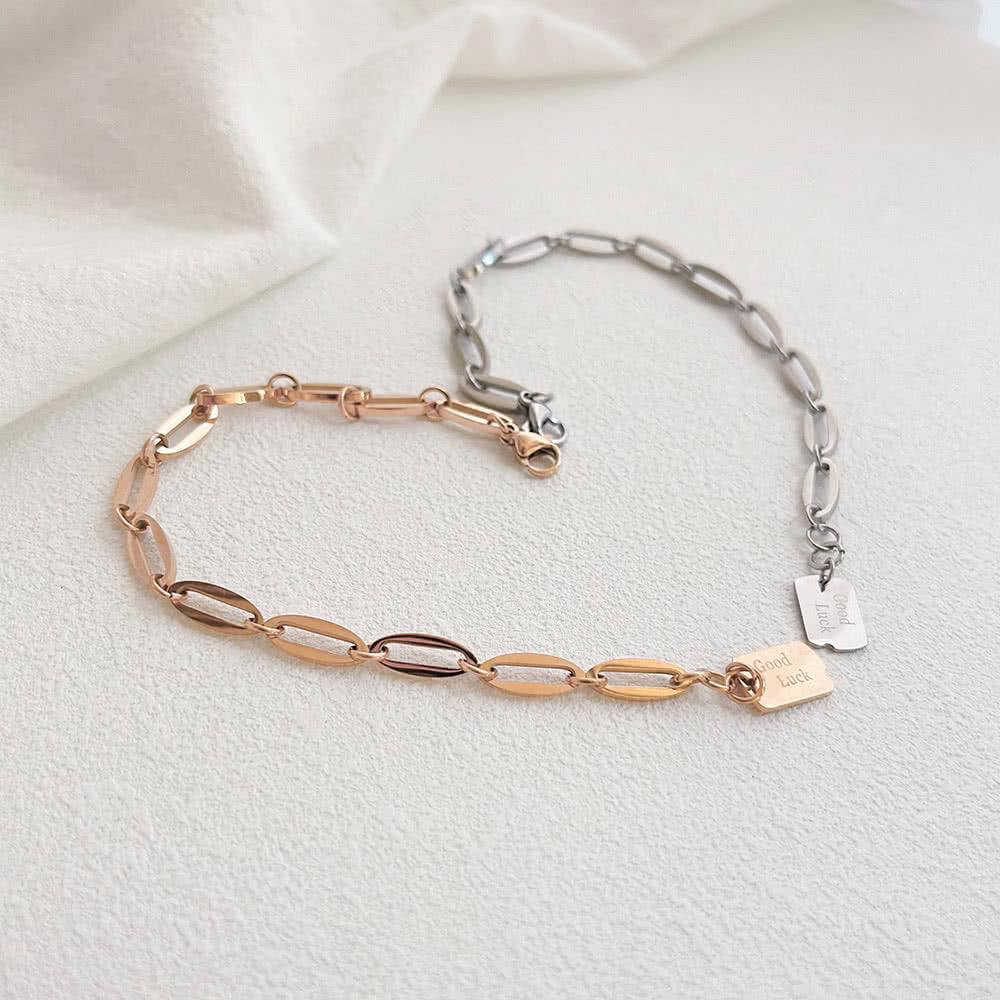 Wholesale Titanium Steel Geometric Square  Bracelet