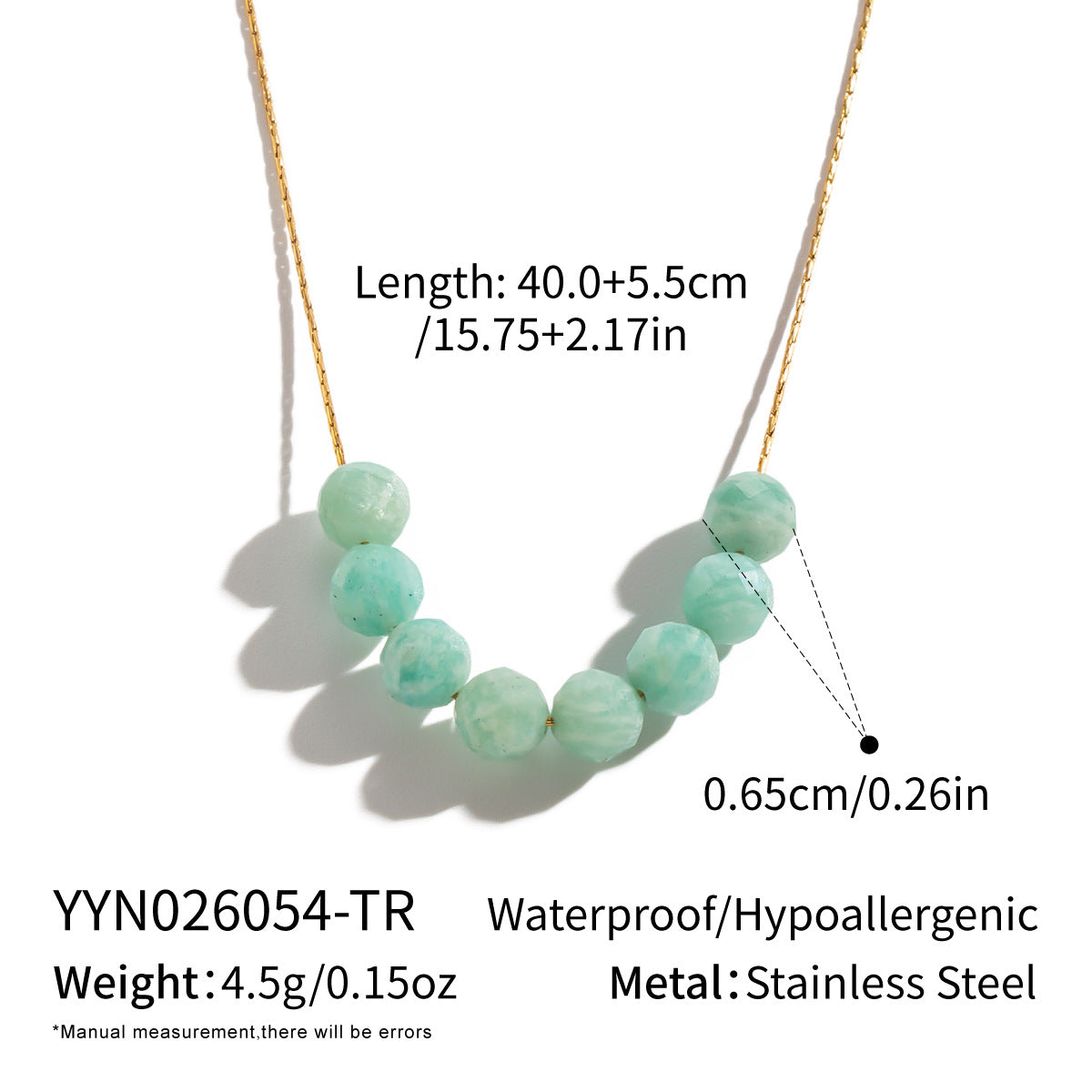 Wholesale Gold Tone Stainless Steel Natural Red Agate Geometric Pendant Necklace For Women Casual Jewelry Accessory