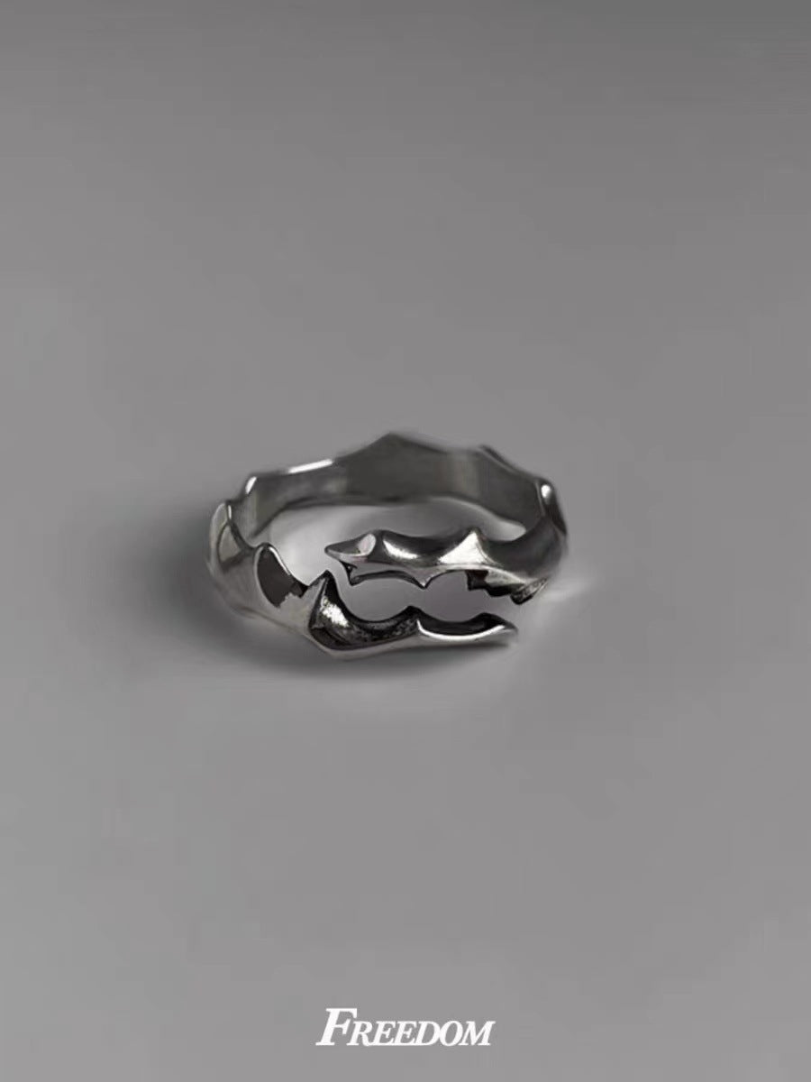 Wholesale Irregular Ring Fashion Original Couple Ring