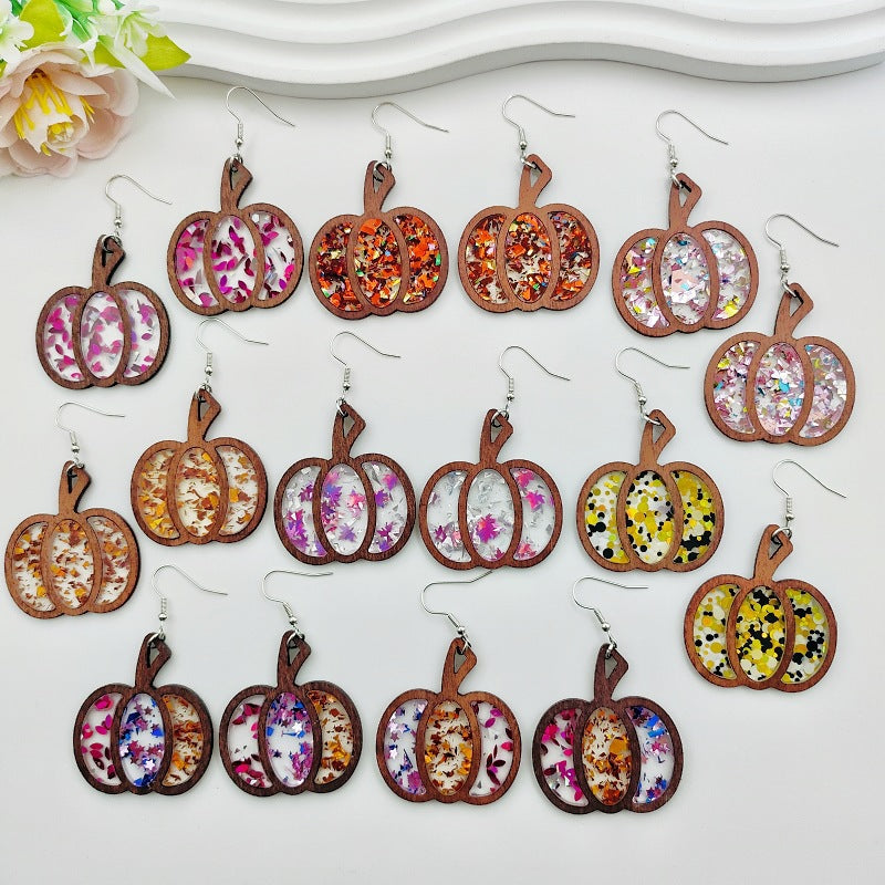 Wholesale Musical Note Acrylic Drop Earrings Fashion Accessory for Women Gift