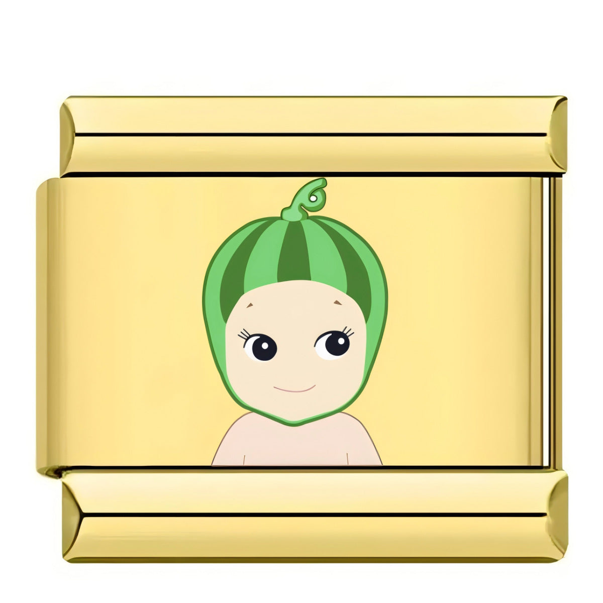 Wholesale 10pcs Italian Charm Bracelet 9mm DIY Splicing Cartoon Cute Stainless Steel Composable Bracelet