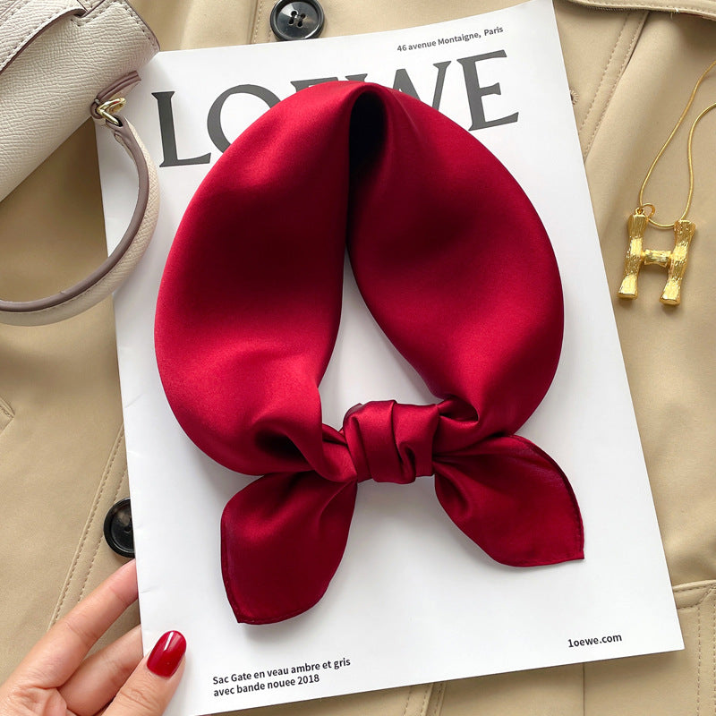 Wholesale versatile spring and autumn   Silk  Scarf