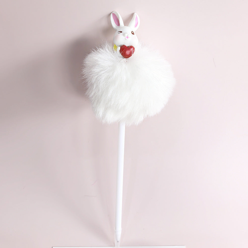 Wholesale Easter Bunny Carrot Plush Pen