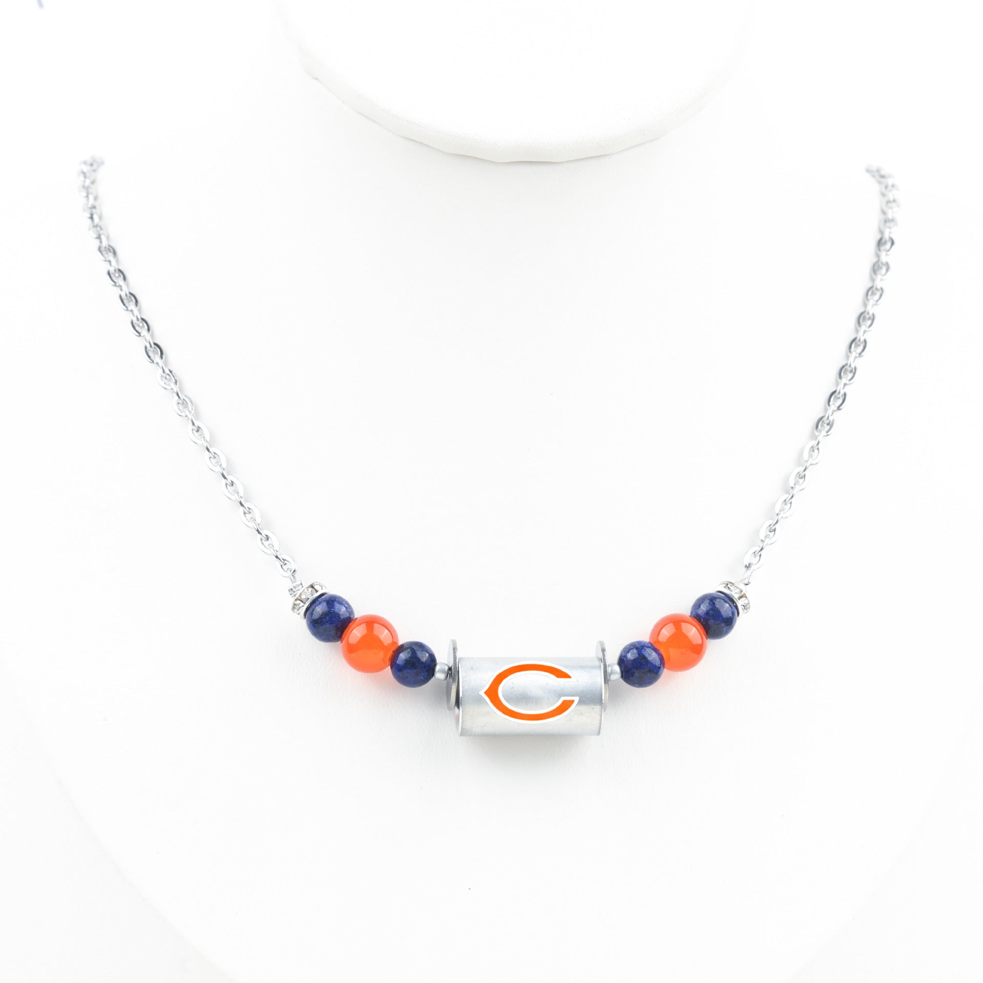 Wholesale Stainless Steel Column Adjustable Sports  Necklace