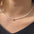 Wholesale Natural Freshwater Pearl Love Necklace Retro Necklace