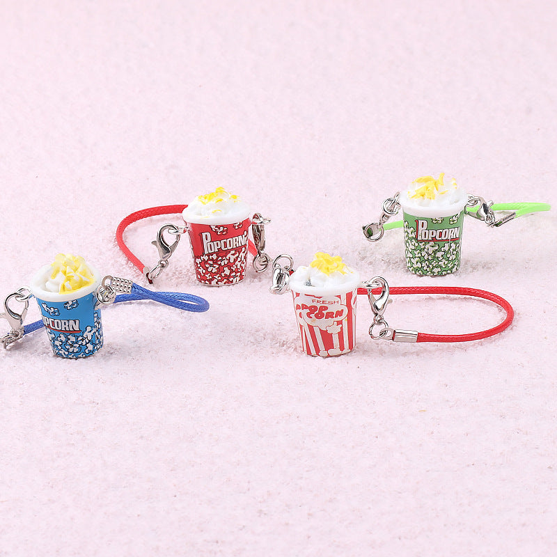 Wholesale Cute cartoon mini popcorn doll accessories