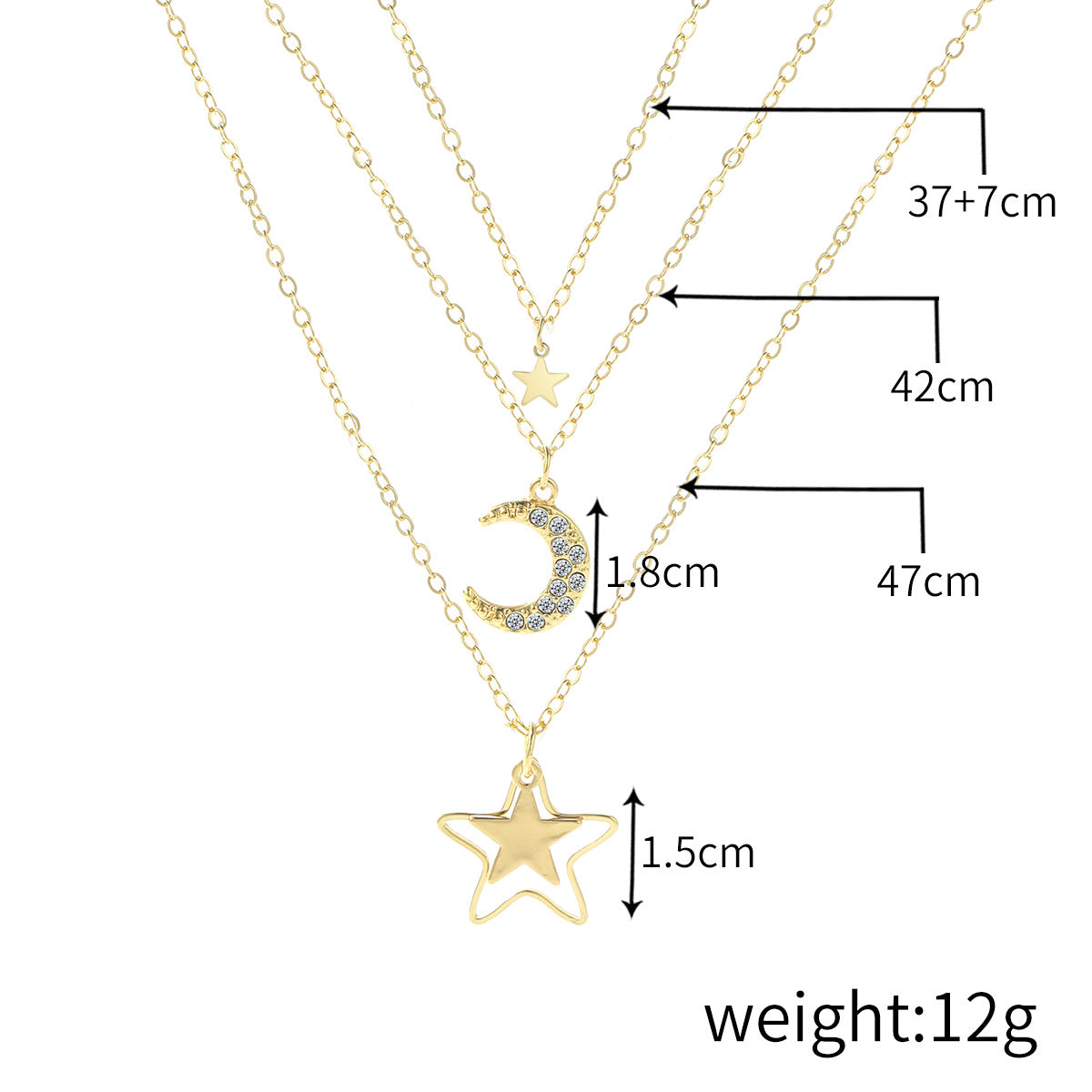 Wholesale Metal  Hip-hop Style Cold Style Simple Necklace