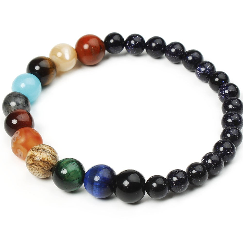 Wholesale universe eight planets bracelet