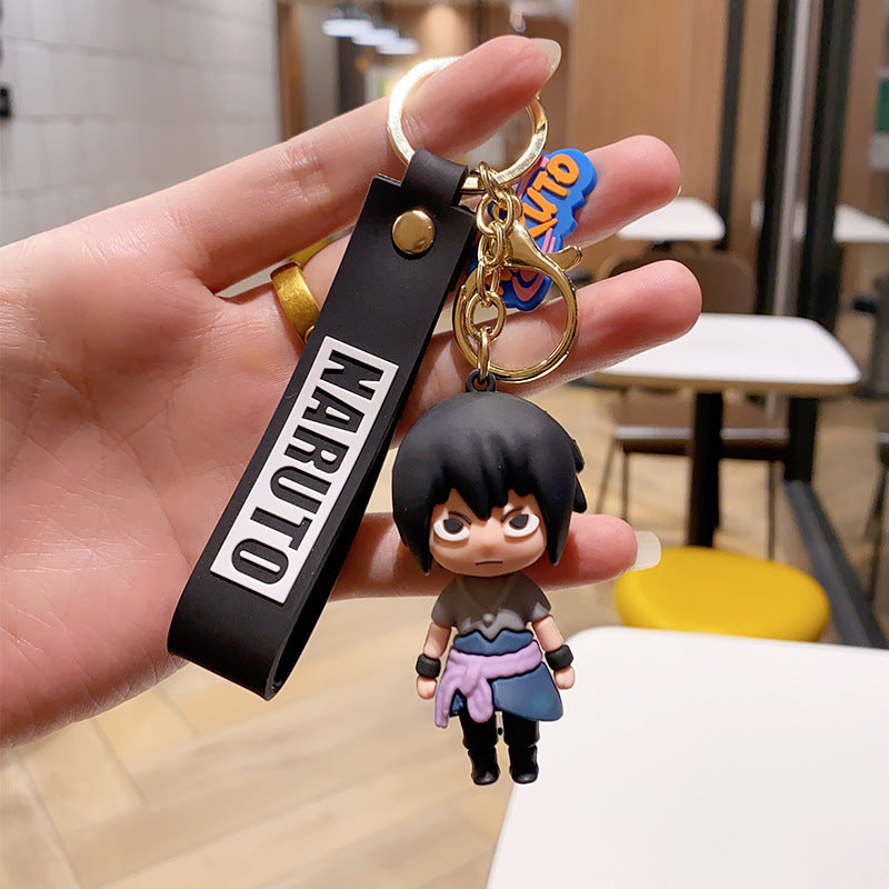Wholesale Cartoon Anime PVC Soft Glue Keychain Cute Keychain ACC-KC-ErLu016