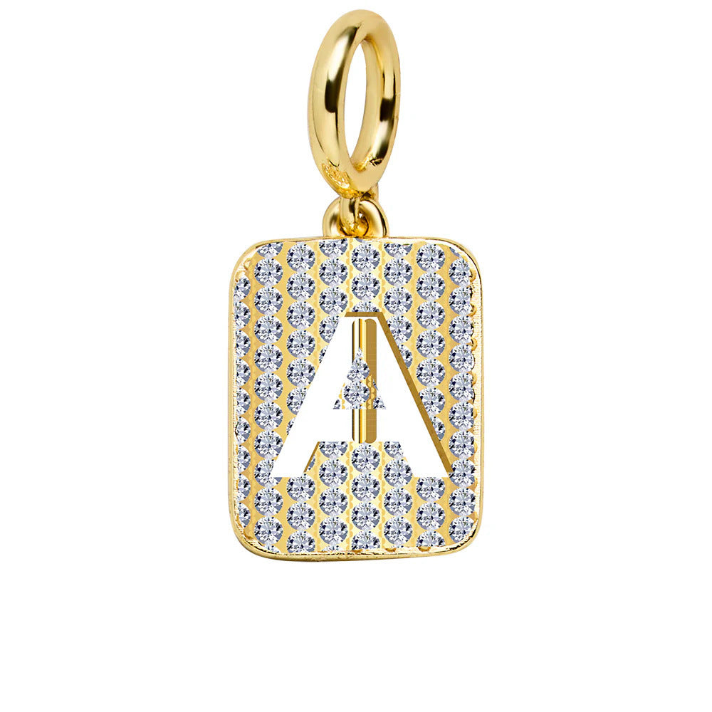 Wholesale twelve birthstone twelve constellation English letter necklace