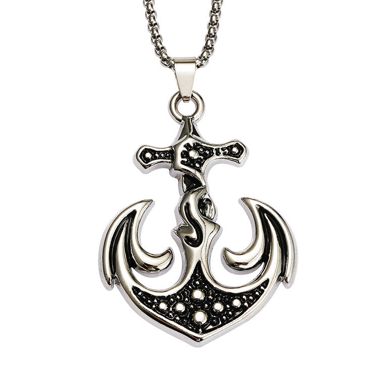 Wholesale Hip Hop Cross Necklace ACC-NE-Yuj006