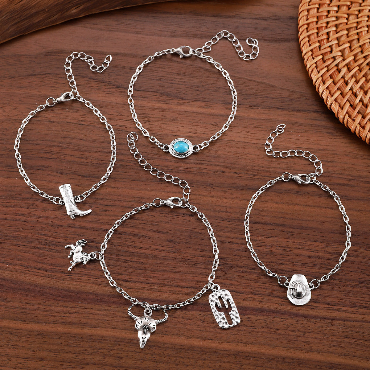 Wholesale Western cowboy style suit bracelet