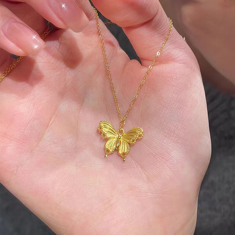 Wholesale Strawberry bubble summer dopamine bow red heart sweet colorful beaded necklace