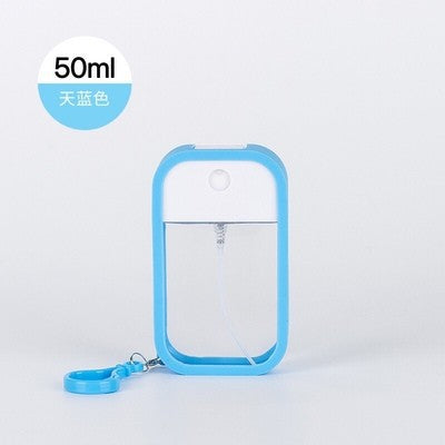 Wholesale Push Silicone Hook Perfume Alcohol Packaging Empty Bottle Keychain ACC-KC-XY001