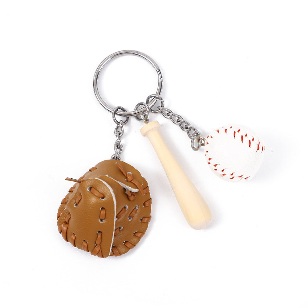 Wholesale  Creative Baseball Keychain