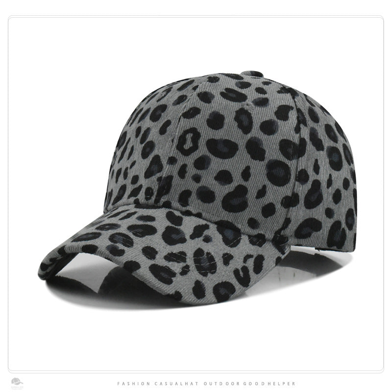 Wholesale Leopard Corduroy Baseball Cap ACC-HT-XuP014