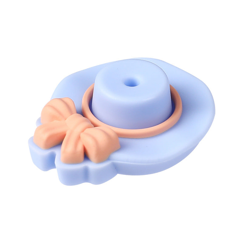 Wholesale 20pcs Candy Color Hats Focal Beads DIY Beaded Accessories ACC-BDS-RongFa043