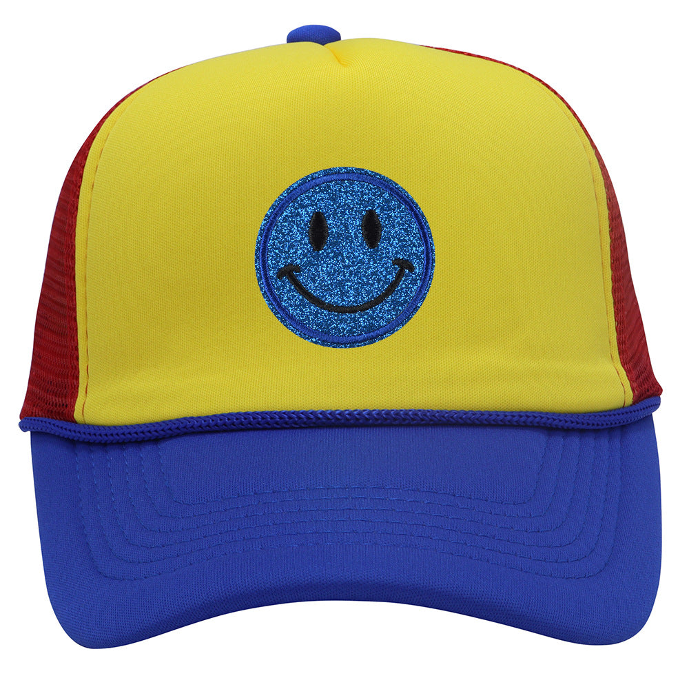 Wholesale  Smiley Face Patch Baseball Cap