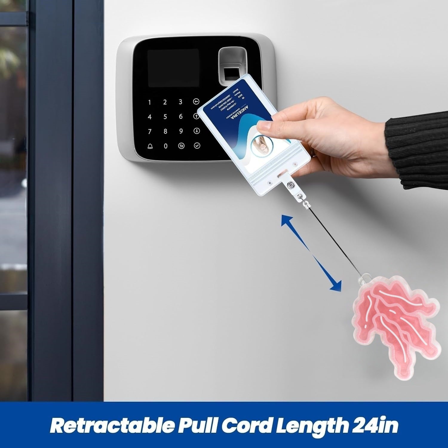 Wholesale Marine Animal Acrylic Shell Dolphin Fish Retractable Rotating Badge Keychain