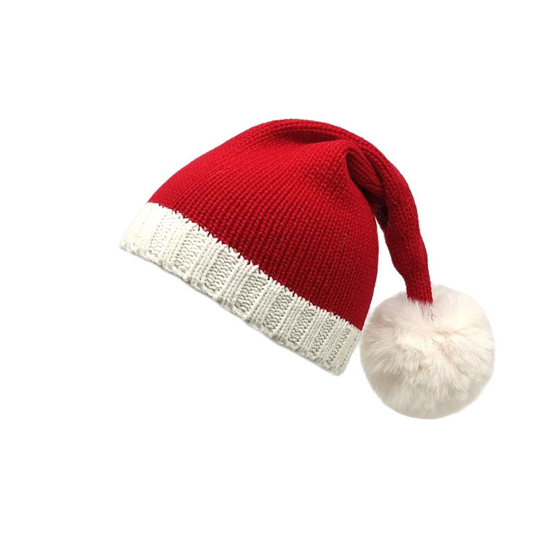 Wholesale Thick knitted wool hat Christmas hat Beanie