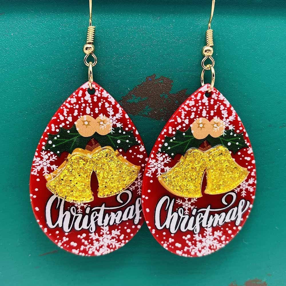 Wholesale Christmas  Acrylic Earrings