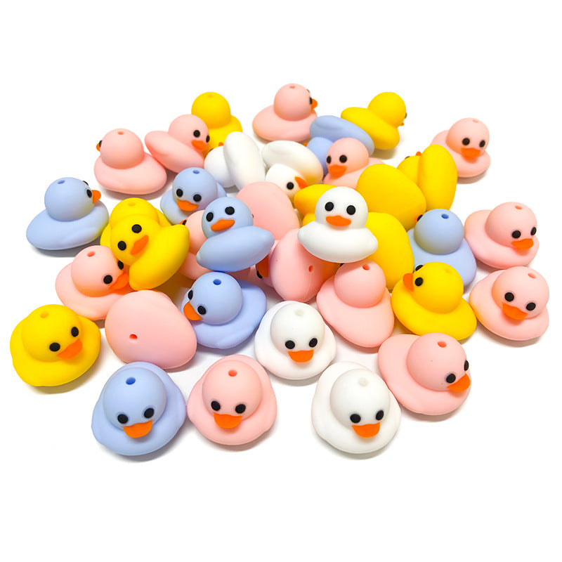 Wholesale 10pcs Silicone Cartoon 3D Focal Beads ACC-BDS-WDX231