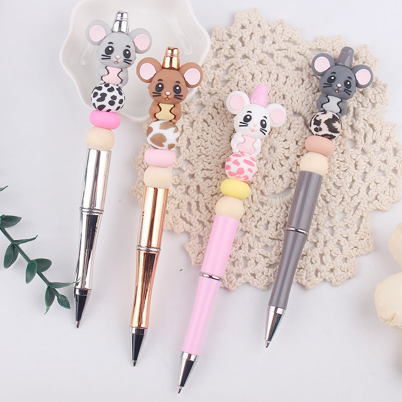 Wholesale  Beaded Pen Creative DIY Handmade Beaded Pen