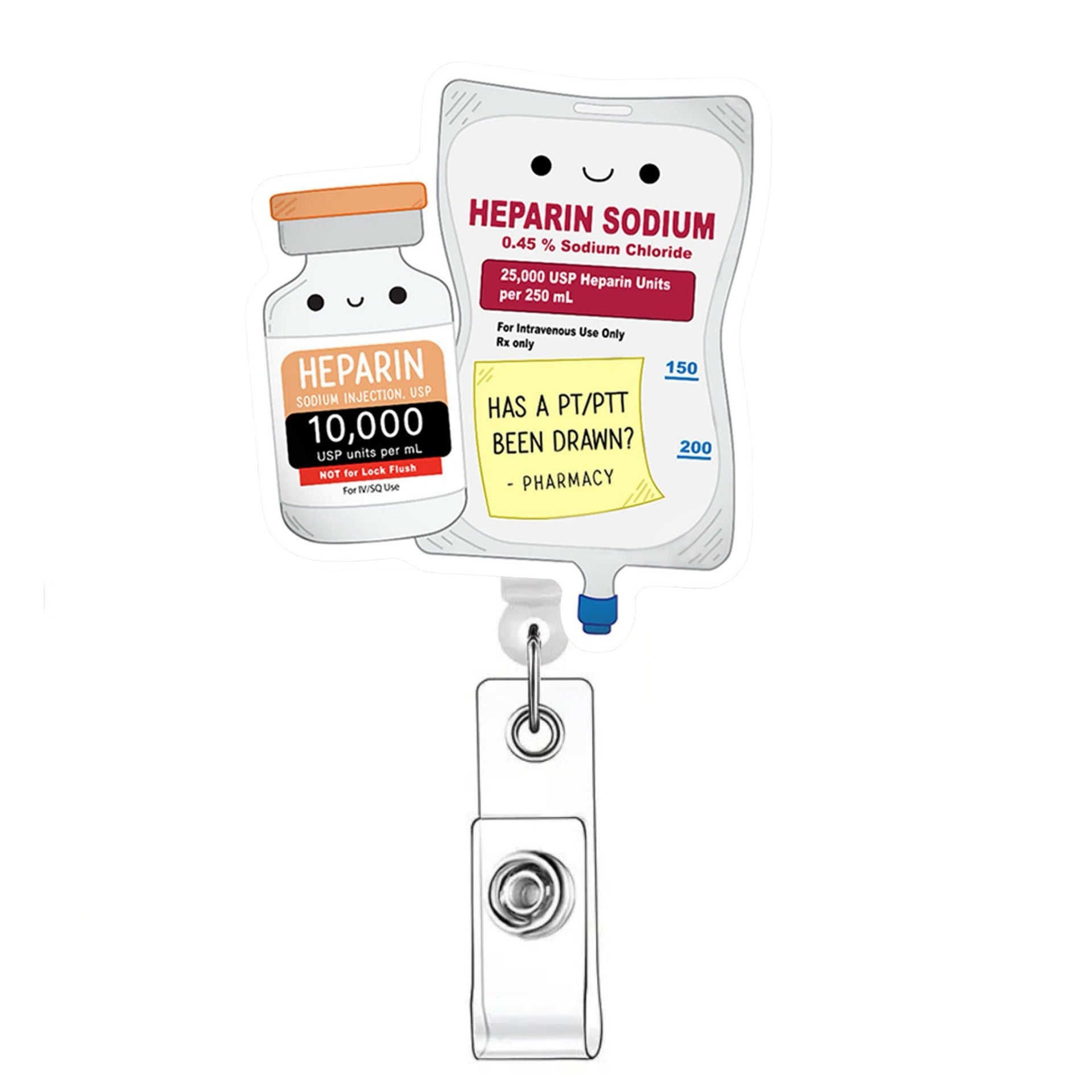 Wholesale Doctor Nurse Acrylic Badge Reels Keychains