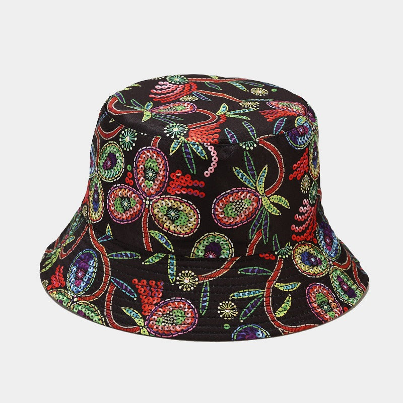 Wholesale Plant Print Bucket Hat ACC-HT-LvYi015
