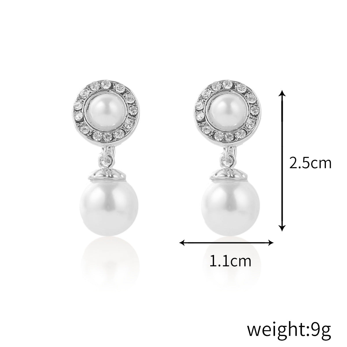 Wholesale Baroque Pearl Earrings Ear Cuff ACC-ES-ManYi004